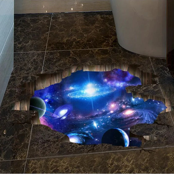 Creative 3D Universe Galaxy Wall Stickers